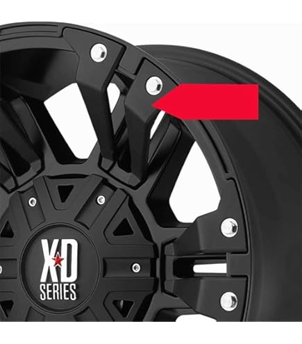 M☆C Amazon.com: KMC XD Series Monster II 2 Cap M-959 Black Wheel